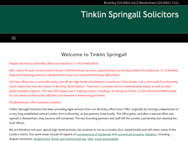 Tinklin Springall Solicitors