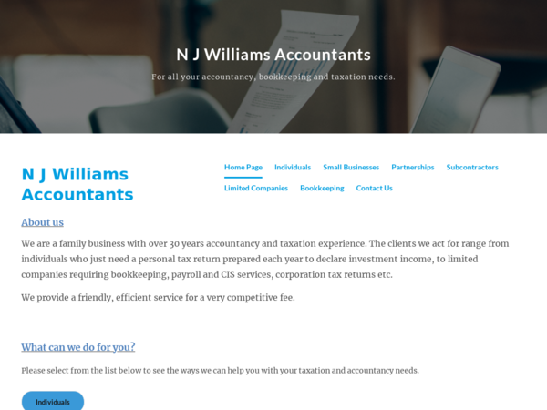 N J Williams Accountants