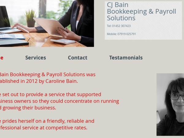 CJ Bain Bookkeeping & Payroll Solutions