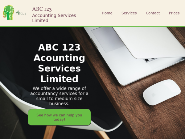 Abc123 Accounting Services Limited