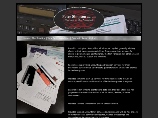 Peter Simpson Fcca Maat