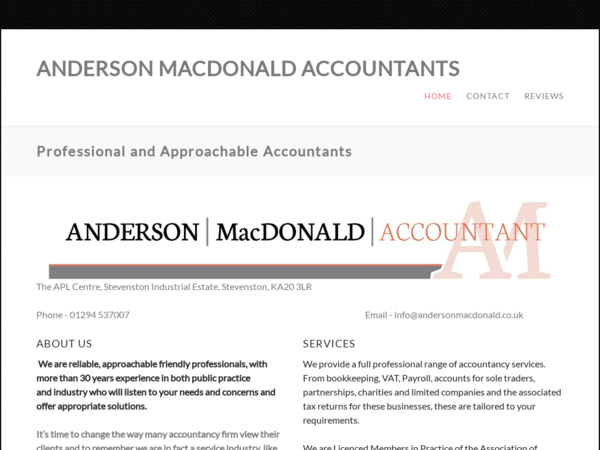 Anderson Macdonald Accountant