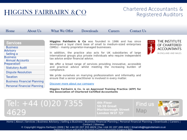 Higgins Fairbairn & Co