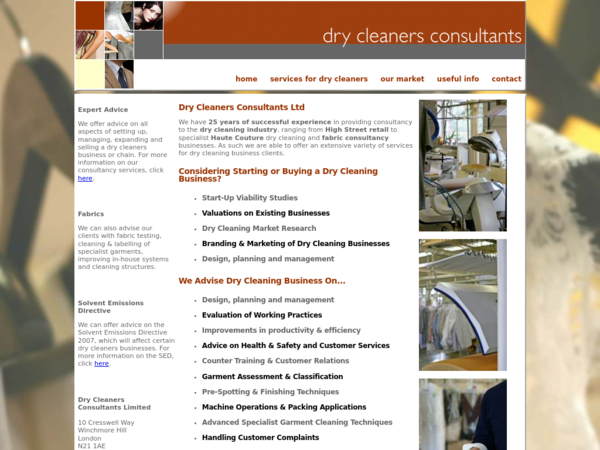 Dry Cleaners Consultants Limited