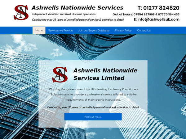 Ashwells Nationwide Services Limited