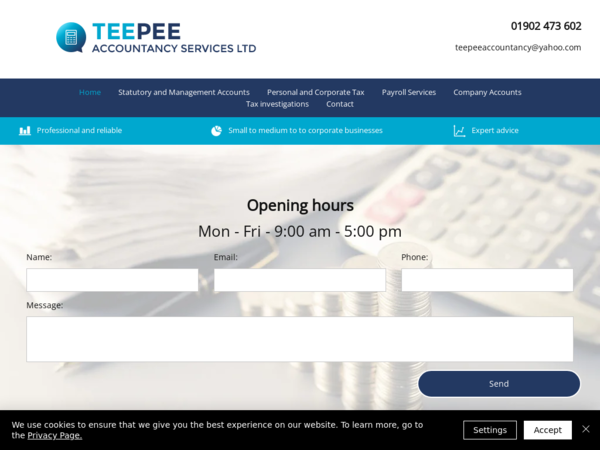 Teepee Accountancy Services Limited