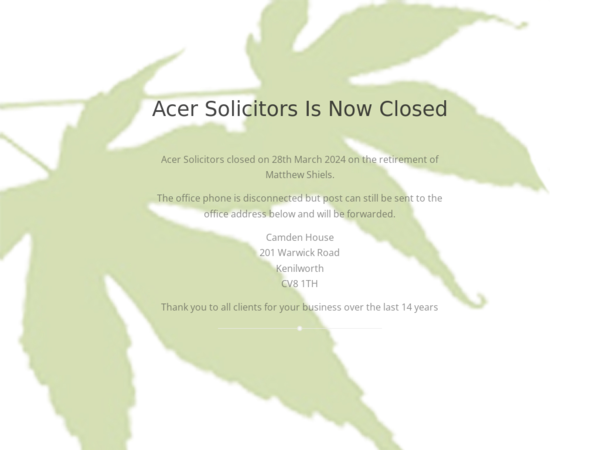 Acer Solicitors