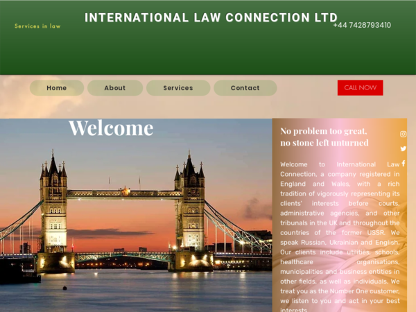 International Law Connection