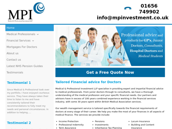 Medical & Professional Investment