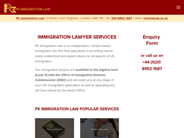 PK Immigration Law