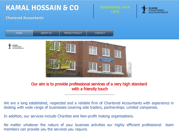 Kamal Hossain & Co Chartered Accountants & Registered Auditors