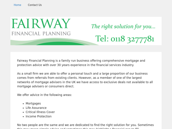 Fairway Financial Planning