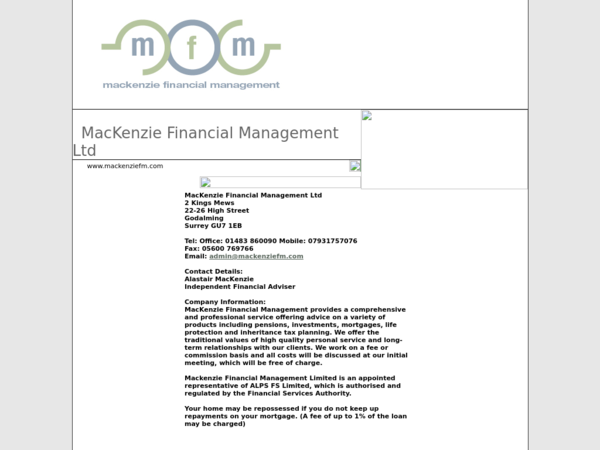 Mackenzie Financial Management