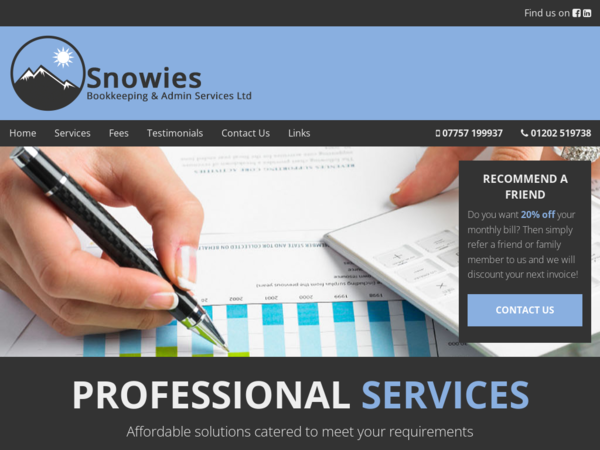 Snowies Bookkeeping & Admin Services