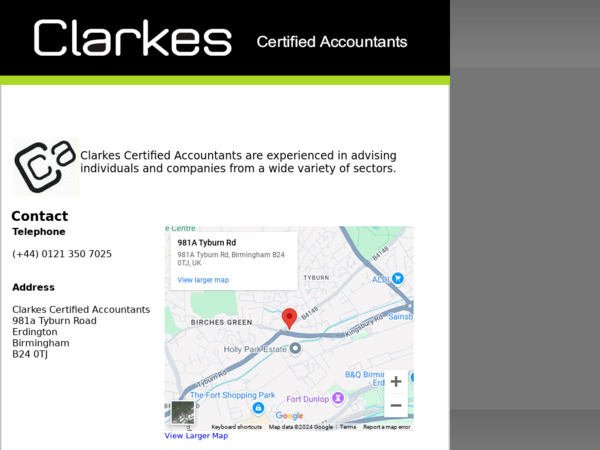 Clarkes Certified Accountants