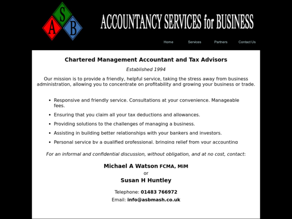 Accountancy Services For Business