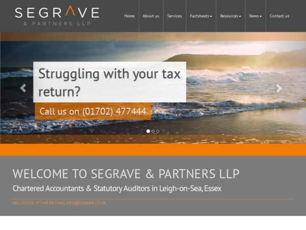 Segrave & Partners Accountants In Leigh-on-Sea - Southend