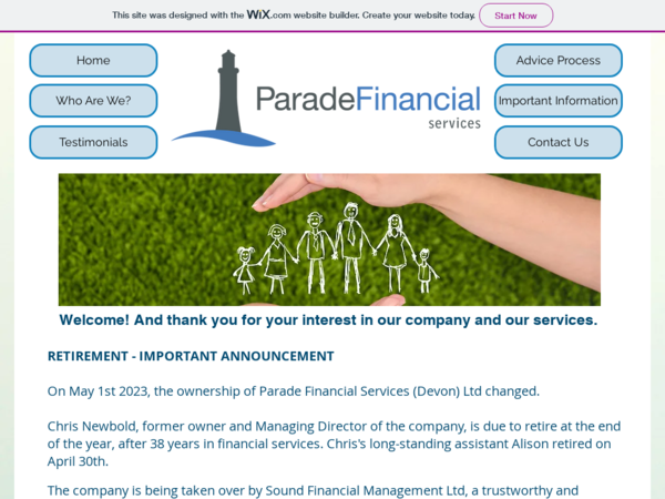 Parade Financial Services