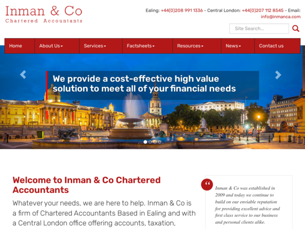 Inman & Co Chartered Accountants