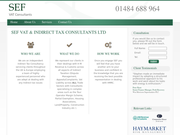 Sef Vat & Indirect Tax Consultants