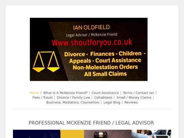 Family / Divorce Legal Advisor / McKenzie Friend