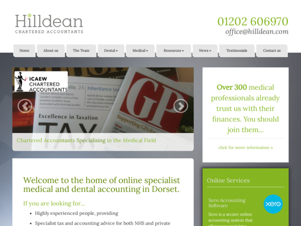 Hilldean Medical & Dental Accountants