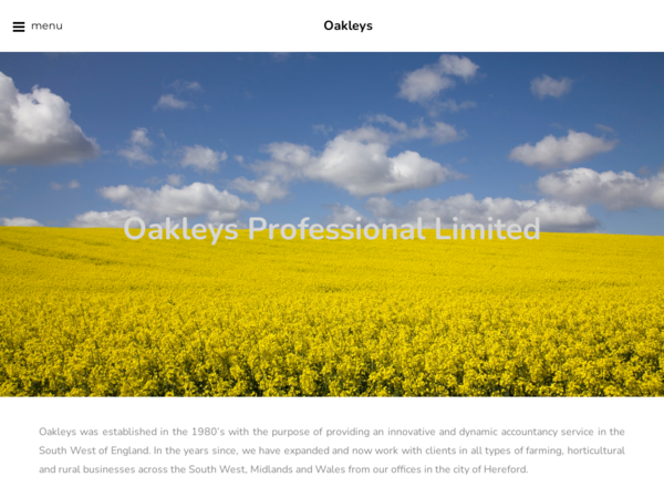 Oakleys Professional Limited