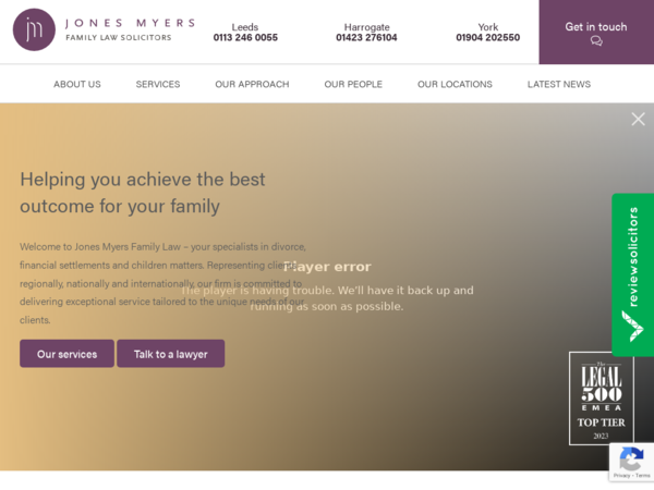 Jones Myers Family Law Solicitors