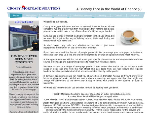 Crosby Mortgage Solutions Limited