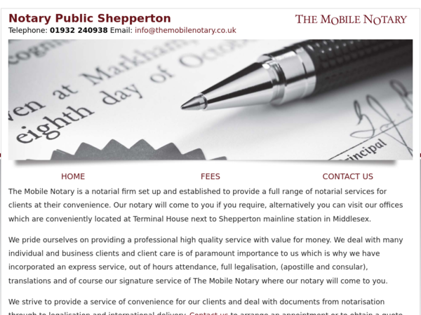 The Mobile Notary London