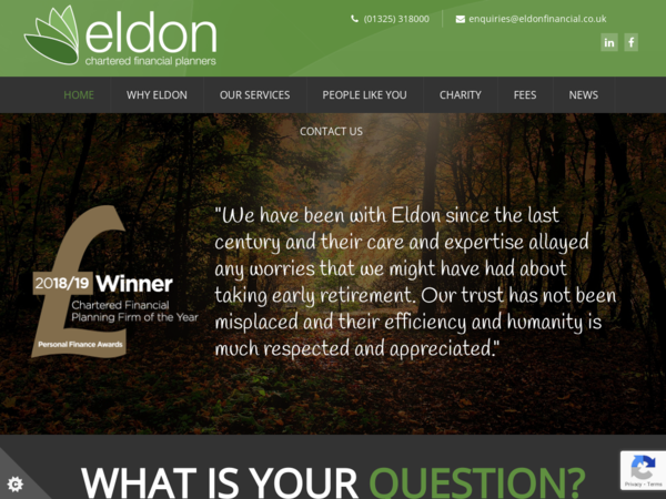 Eldon Financial Planning
