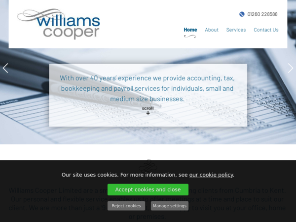 Williams Cooper Limited