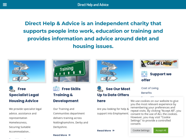 Direct Help & Advice