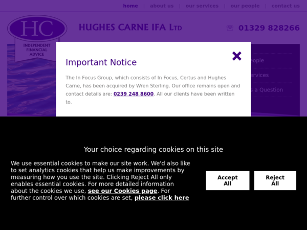 Hughes Carne Independent Financial Advisers