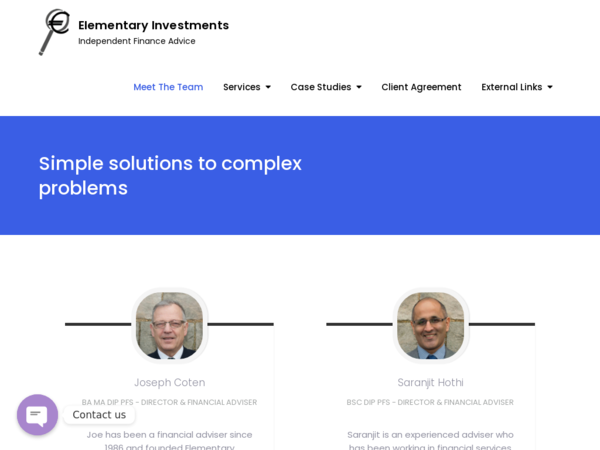 Elementary Investments