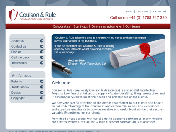 Coulson & Rule
