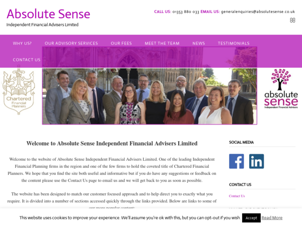 Absolute Sense Independent Financial Advisers Limited