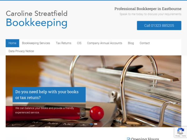 Caroline Streatfield Bookkeeping