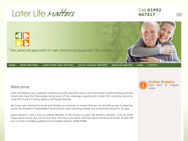 Later Life Matters Limited