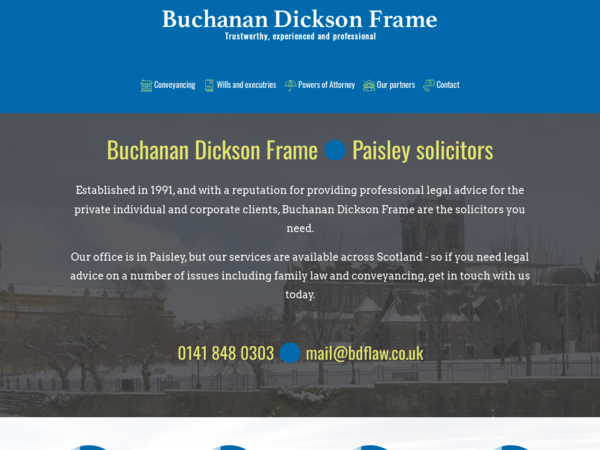 Buchanan Dickson Frame