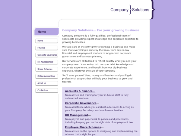 Company Solutions Limited