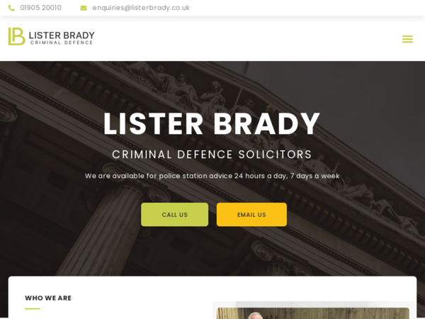 Lister Brady Criminal Defence Solicitors