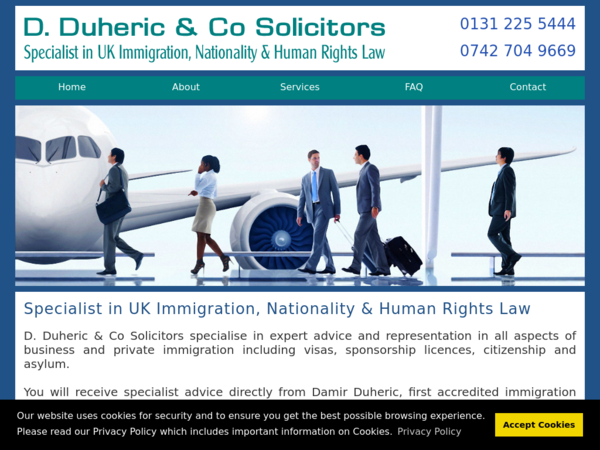 Immigration Solicitors Edinburgh / D.duheric & Co Solicitors