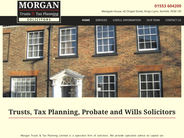 Morgan Trusts & Tax Planning