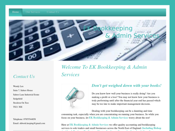 EK Bookkeeping & Admin Services