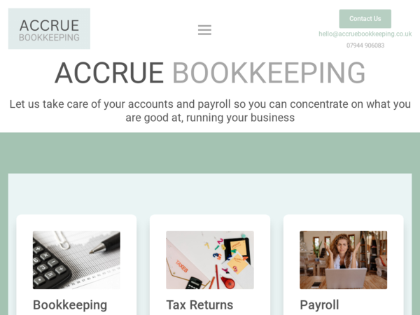 Accrue Bookkeeping