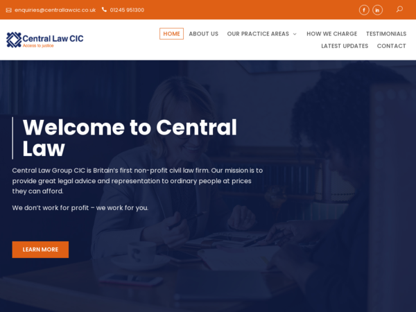 Central Law Group CIC