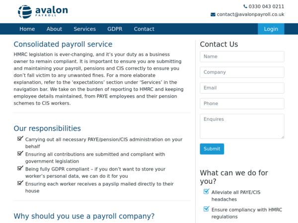 Avalon Payroll