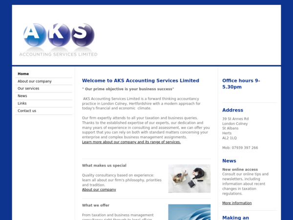 AKS Accounting Services Limited