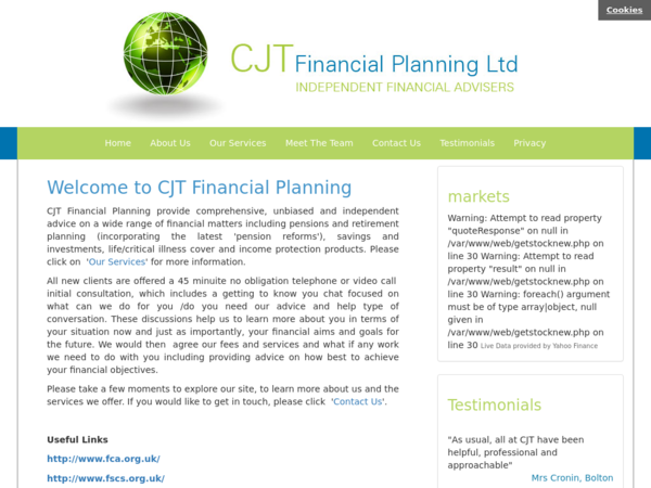 CJT Financial Planning